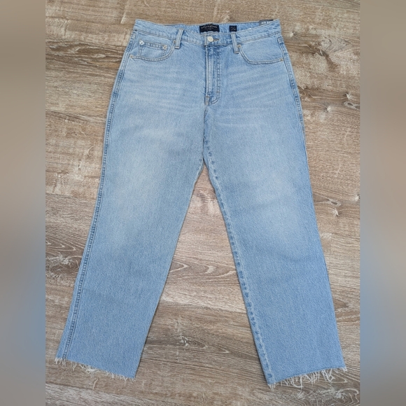 Lucky Brand Denim - NWT Lucky Brand Mid Rise Authentic Straight Leg Cropped Jeans Size 10, 30